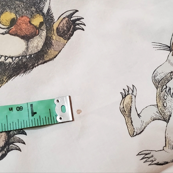 Where The Wild Things Are Organic Full Size Sheet Set & Pillowcase Pottety Barn - Picture 11 of 11